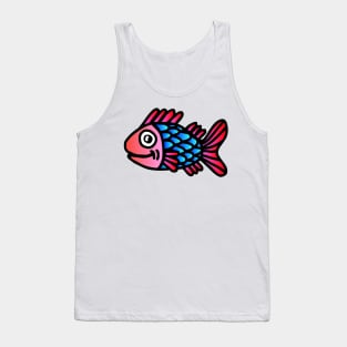 Pink Head Fish Tank Top